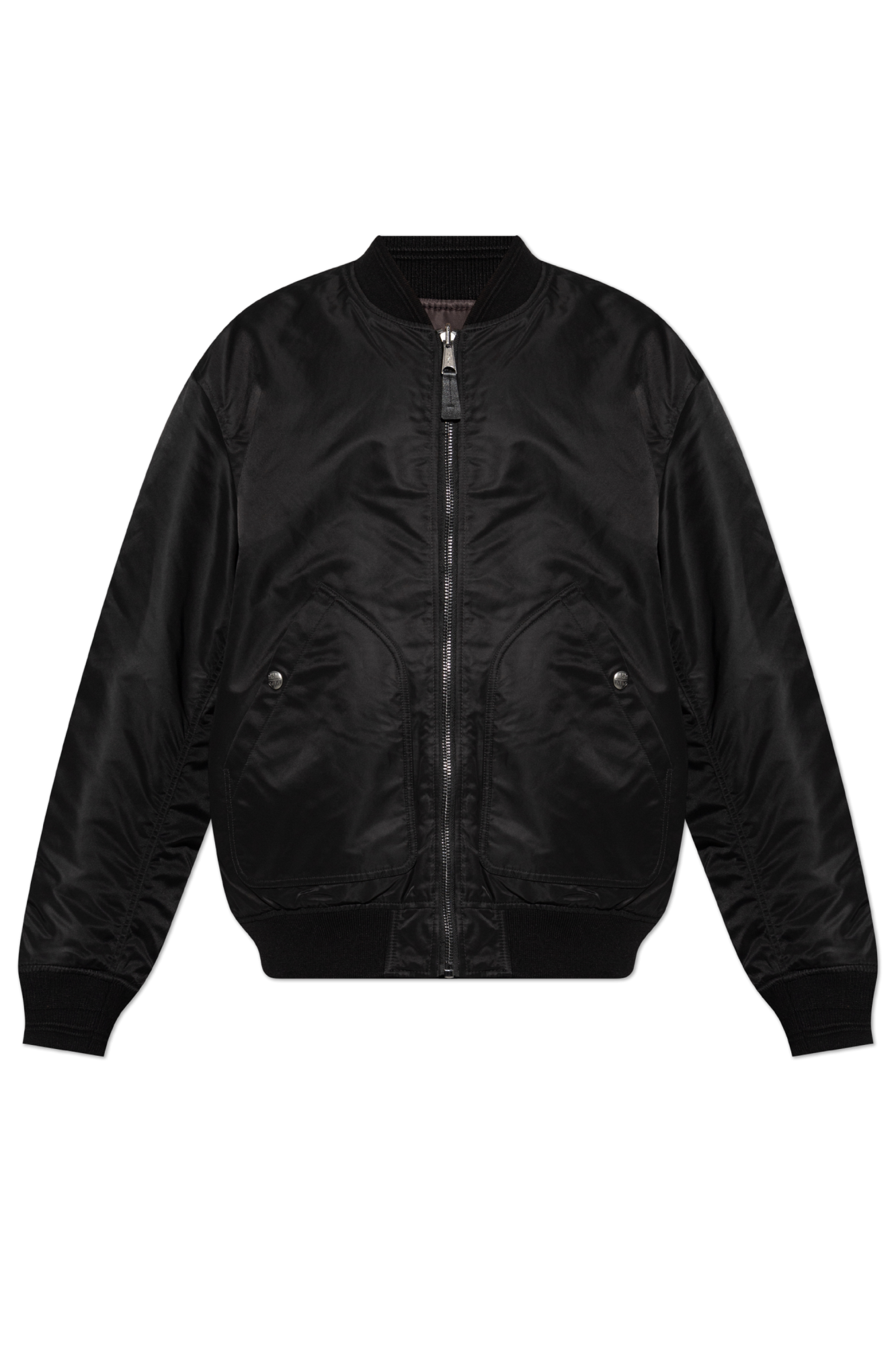 Diesel top reversable bomber black jacket